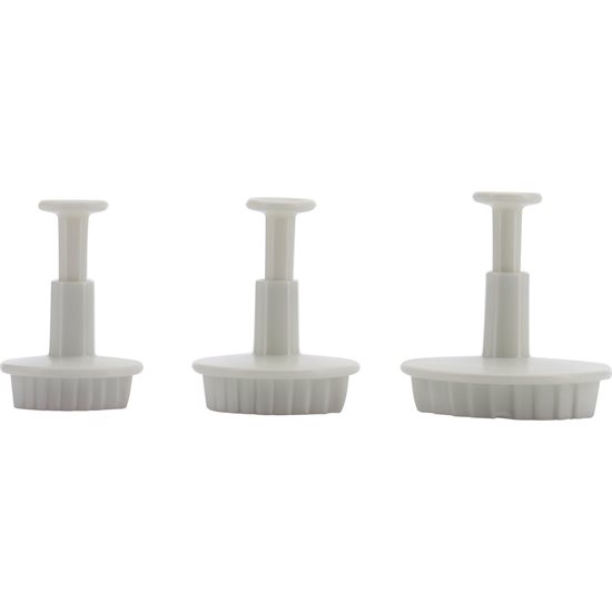 Set of 3 leaf-shaped cutters - Westmark