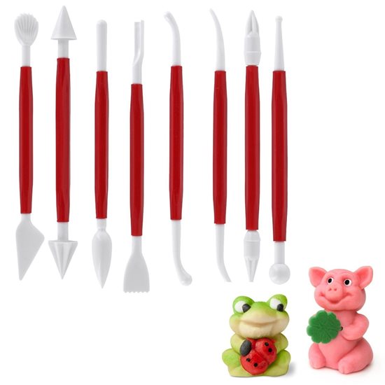 Set of 8 decorating utensils - Westmark