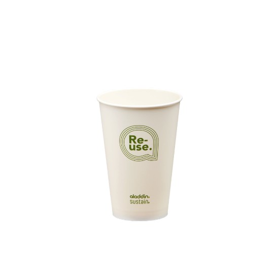 Set de 4 vasos Re-Use con tapa, 350 ml - Aladdin