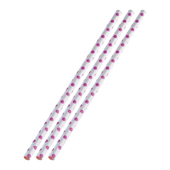 Komplet 36 papirnatih slam, 19,7 cm, Roza - Westmark