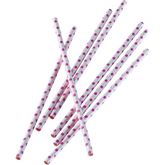 Komplet 36 papirnatih slam, 19,7 cm, Roza - Westmark