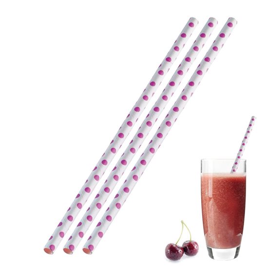 Komplet 36 papirnatih slam, 19,7 cm, Roza - Westmark