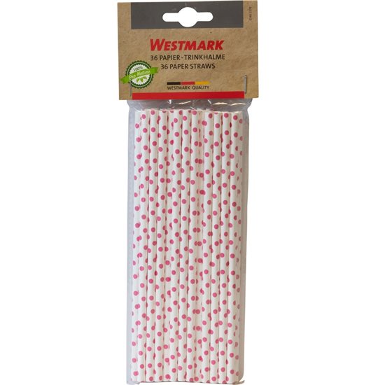 Komplet 36 papirnatih slam, 19,7 cm, Roza - Westmark