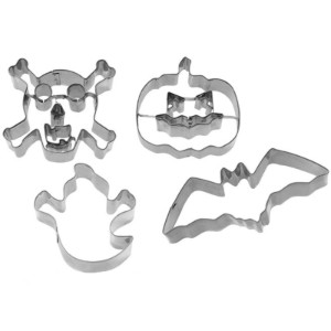 Set med 4 Halloween kakformar - Westmark