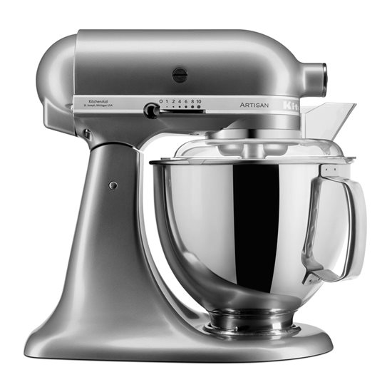 Mixér "Artisan", 4,8L, Model 175, barva "Contour Silver" - značka KitchenAid