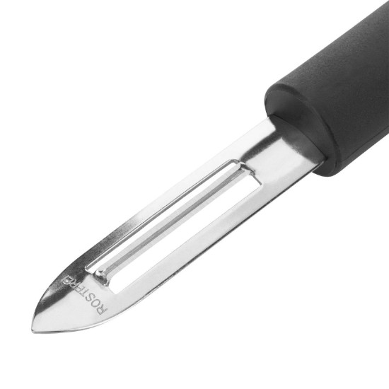 Fixed-blade vegetable peeler, inox, 18.5 cm, "Gentle" range - Westmark 