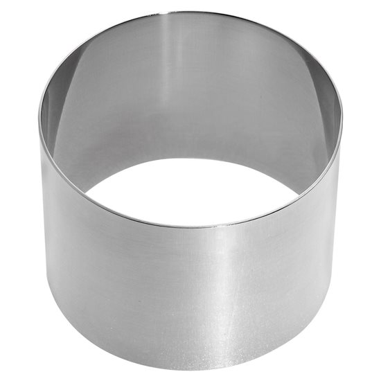 Set of 4 round stainless steel moulds, 7.5 cm - Westmark