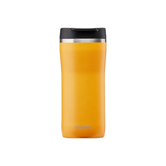 Stainless steel Mocca Thermavac thermo-insulating mug, 350 ml, Sun Yellow - Aladdin 