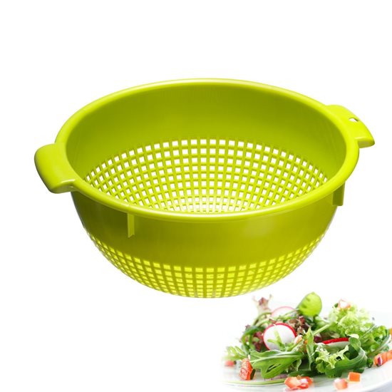 Sieb für Salat, 26 cm, Kunststoff, grün - Westmark