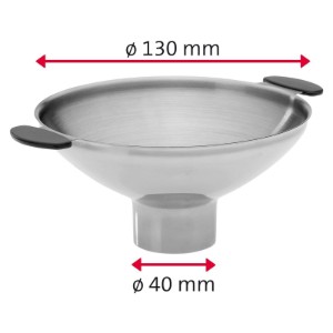 Imbuto, 13 cm, acciaio inox - Westmark