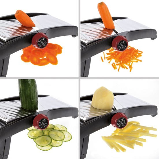Gemüse- und Obstschneidemaschine, Edelstahl - Westmark
