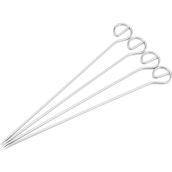 Set of 4 skewers for meat, 22 cm, stainless steel - Westmark