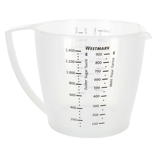 Mug grádaithe 1400 ml, dearg - Westmark