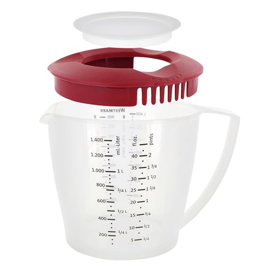 Mug classé, 1400 ml, rouge - Westmark