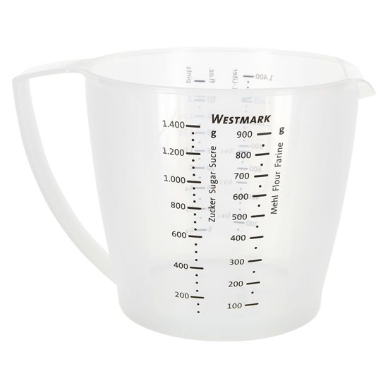 Graded mug for mixer, 1400 ml, Green - Westmark