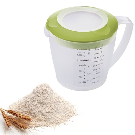 Graded mug for mixer, 1400 ml, Green - Westmark