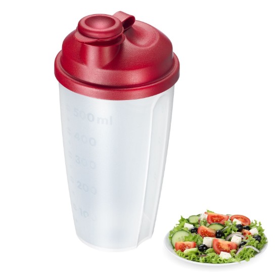 Shaker, 500 ml, 'Mixery', Red - Westmark