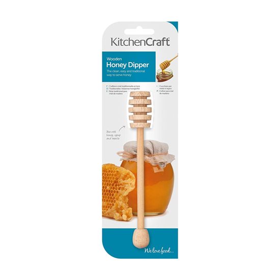 Honey dripper, 15 cm, wood - Kitchen Craft