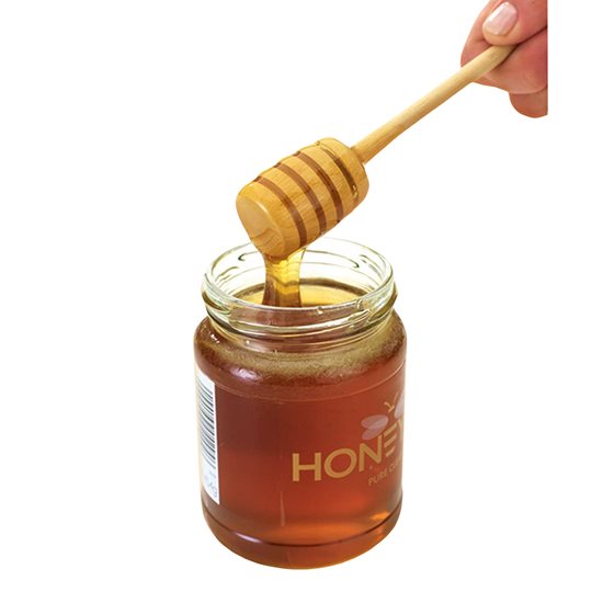 Goutte à miel, 15 cm, bois - Kitchen Craft