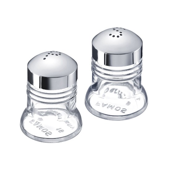 Juego de salero y pimentero "Paris-Chrome", 40 ml - Westmark