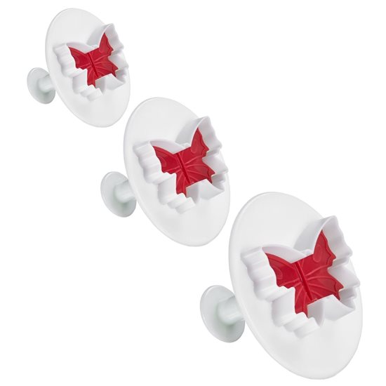 Set of 3 butterfly-shaped cutters - Westmark