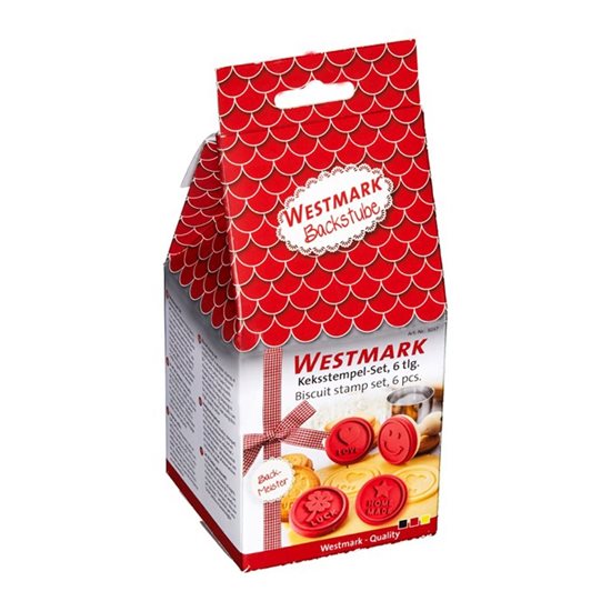 Ensemble 6 pièces pour la décoration de biscuits - Westmark