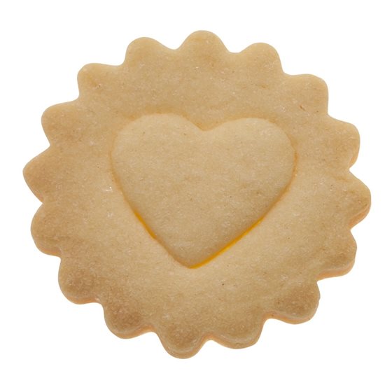Heart-shaped Linzer biscuit cutter, 5 cm - Westmark 