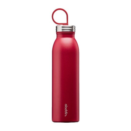 "Chilled Thermavac" stainless steel bottle 550 ml, Cherry Red - Aladdin