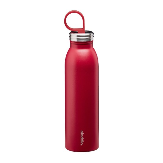 "Chilled Thermavac" stainless steel bottle 550 ml, Cherry Red - Aladdin