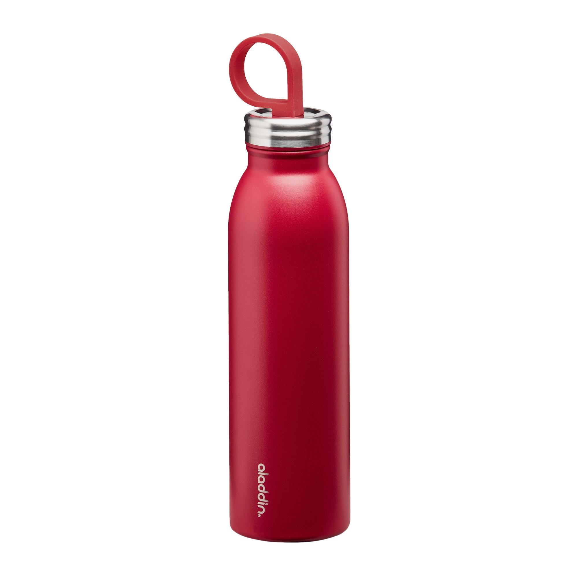 Stainless Steel Double Walled Hot & Cold Water Bottle Color Red 550 ml