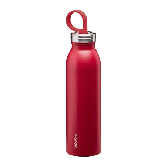 "Chilled Thermavac" stainless steel bottle 550 ml, Cherry Red - Aladdin