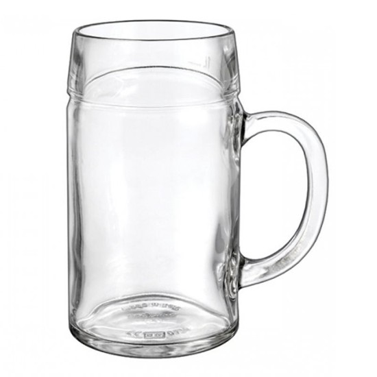Pivní půllitr, 1250 ml, sklo - Borgonovo