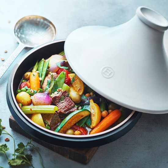 Tajine "Delight" 27,5 цм/2 л, White&Slate - Emile Henry