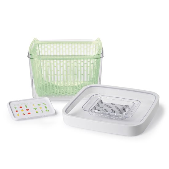 Recipiente para alimentos, 20 x 21,3 x 15,3 cm, 4 l - OXO