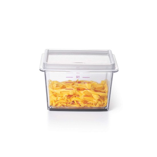 Flerbruksgitter, rustfritt stål, med beholder - OXO