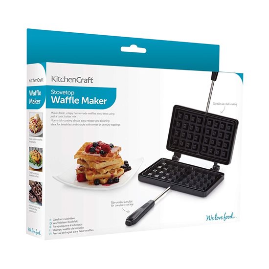 Waffle mould, 22 x 13 cm - by Kitchen Craft