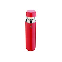 "DrinkPod" thermally insulating bottle made of stainless steel, 300 ml, Red - Grunwerg