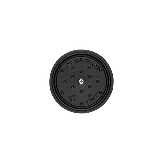 Mini-Cocotte lonac za kuvanje, liveno gvožđe, 10cm/0.25L, Black - Staub