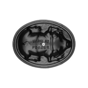 Kochtopf "Cocotte cochon", Gusseisen, 17cm/1L, Graphite Grey - Staub