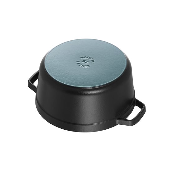 Cocotte gryta i gjutjärn, 24 cm/3,8L, Black - Staub 