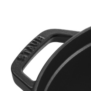 Cast iron Cocotte cooking pot, 24 cm/3,8L, Black - Staub 