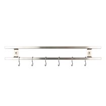 6-piece hook set for utensil holder, stainless steel - Grunwerg
