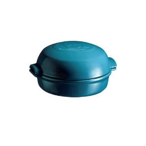 Cheese baking dish, ceramic, 17.5 cm/0.55L, Mediterranean Blue - Emile Henry