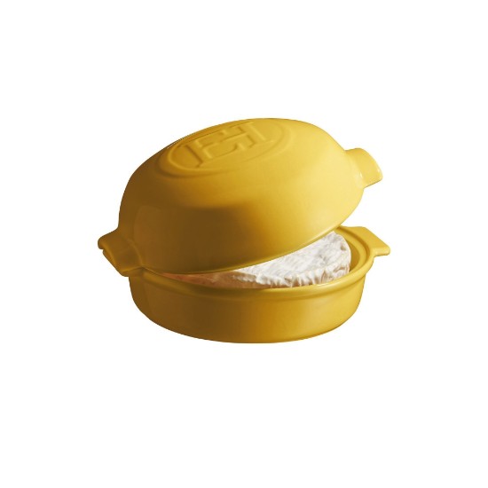 Cheese preparing dish, ceramic, 17.5 cm/0.55L, Provence Yellow - Emile Henry