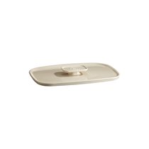 Lid for tray 9650, 24.5 x 18 cm, <<Clay>> - Emile Henry