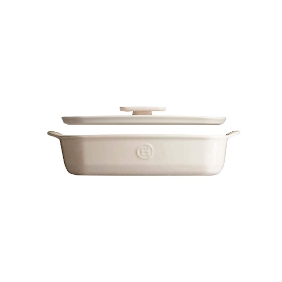 Lid for oven dish 9650, ceramic, 25x18 cm, Clay - Emile Henry