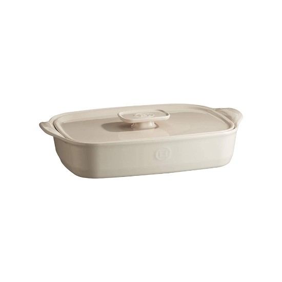 Lid for oven dish 9650, ceramic, 25x18 cm, Clay - Emile Henry