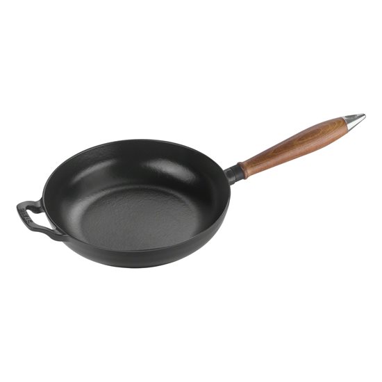 Sartén de hierro fundido con mango de madera, 24 cm - Staub 