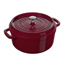 Cocotte cooking pot made of cast iron 28 cm/6.75 l, Bordeaux - Staub 