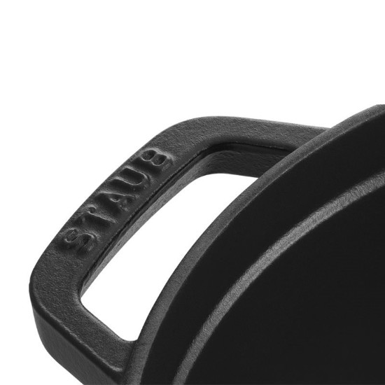 Кастрюля для кокотки, чугунная, 28 см/6,7 л, Black - Staub